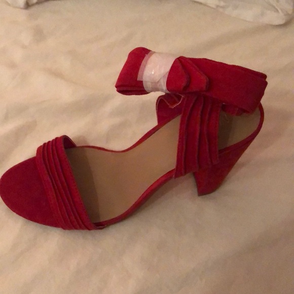 Nine West Red Heels - Picture 3 of 6